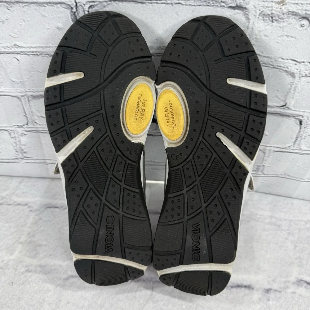 Vionic Sunset Slip On Mary Jane Shoes Womens‎ 8.5 Gray Silver 334 Sunset 9032